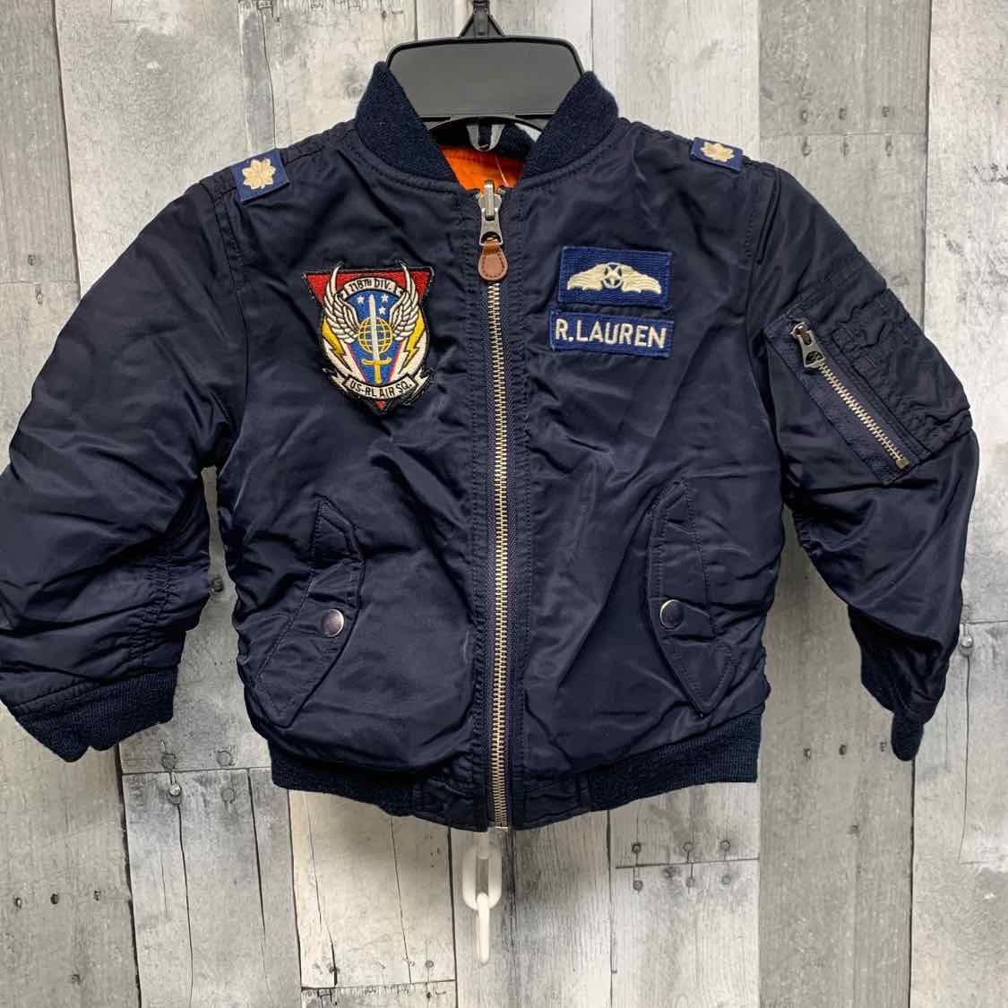 Size 4 Navy Ralph Lauren Heavy Jacket