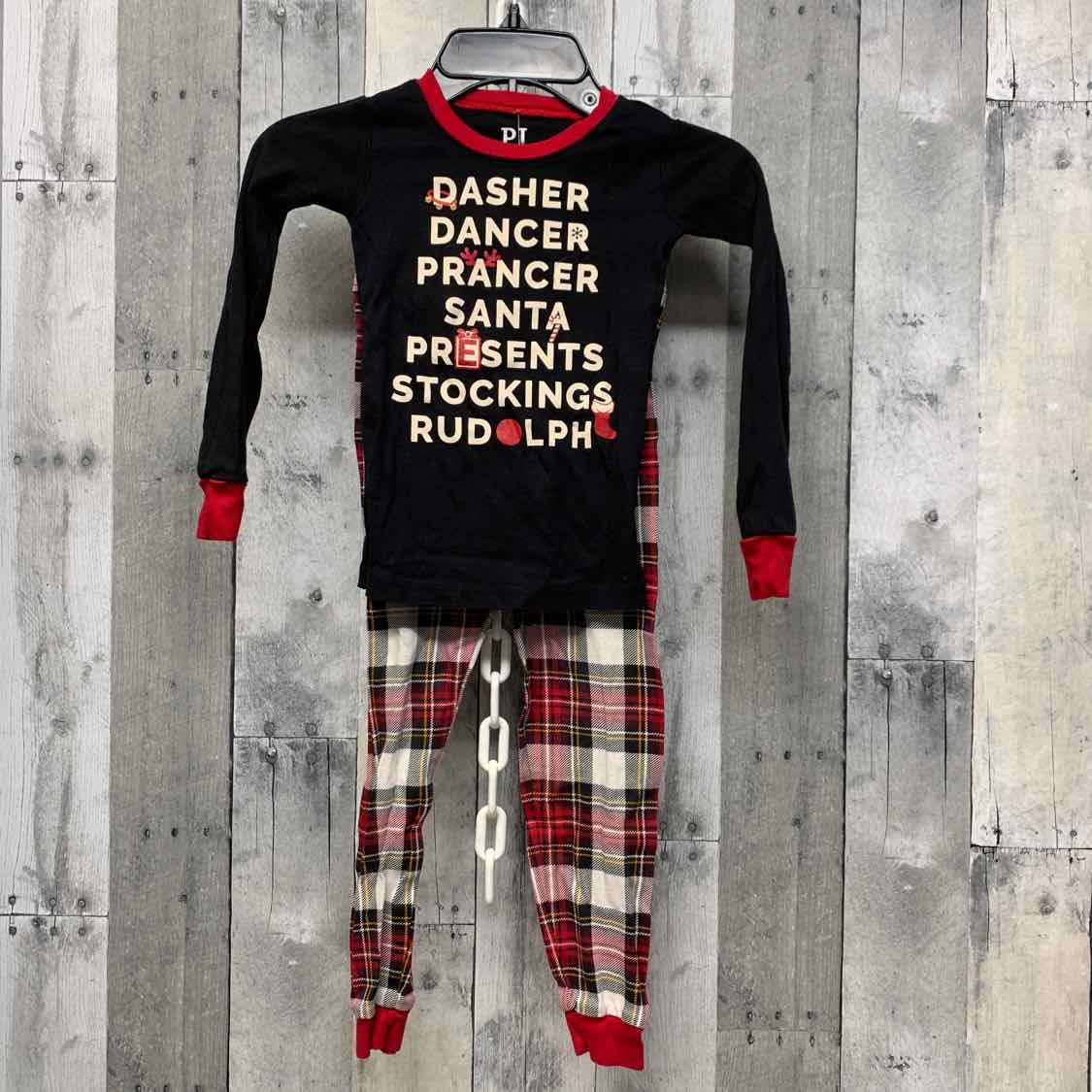 Size 4T Black/Red Children's Place 2pc PJs