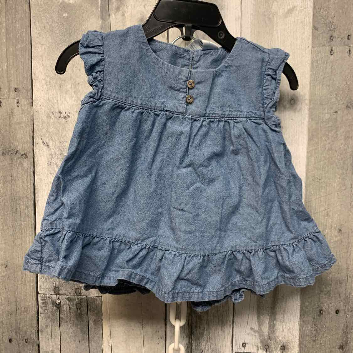 Size 18 Months Denim Carter's Shirt/Shorts