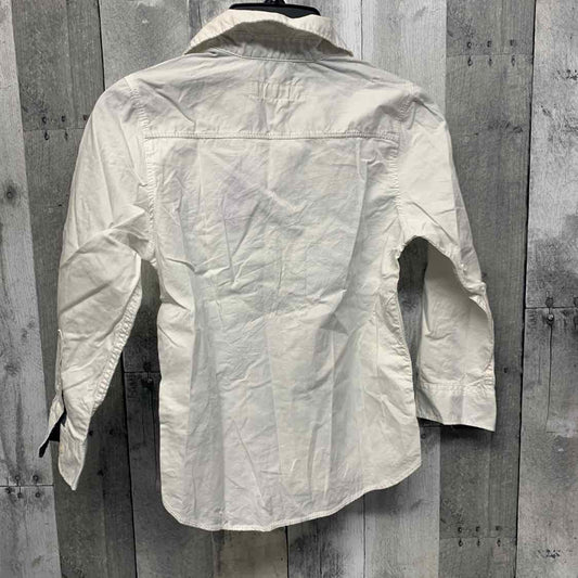 Size 6X White LOGG LS Button Up