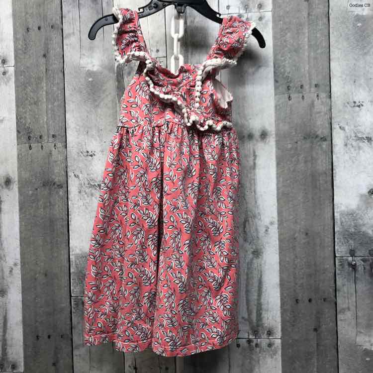Size 3T Pink/White Tommy Bahama Dress - Knit