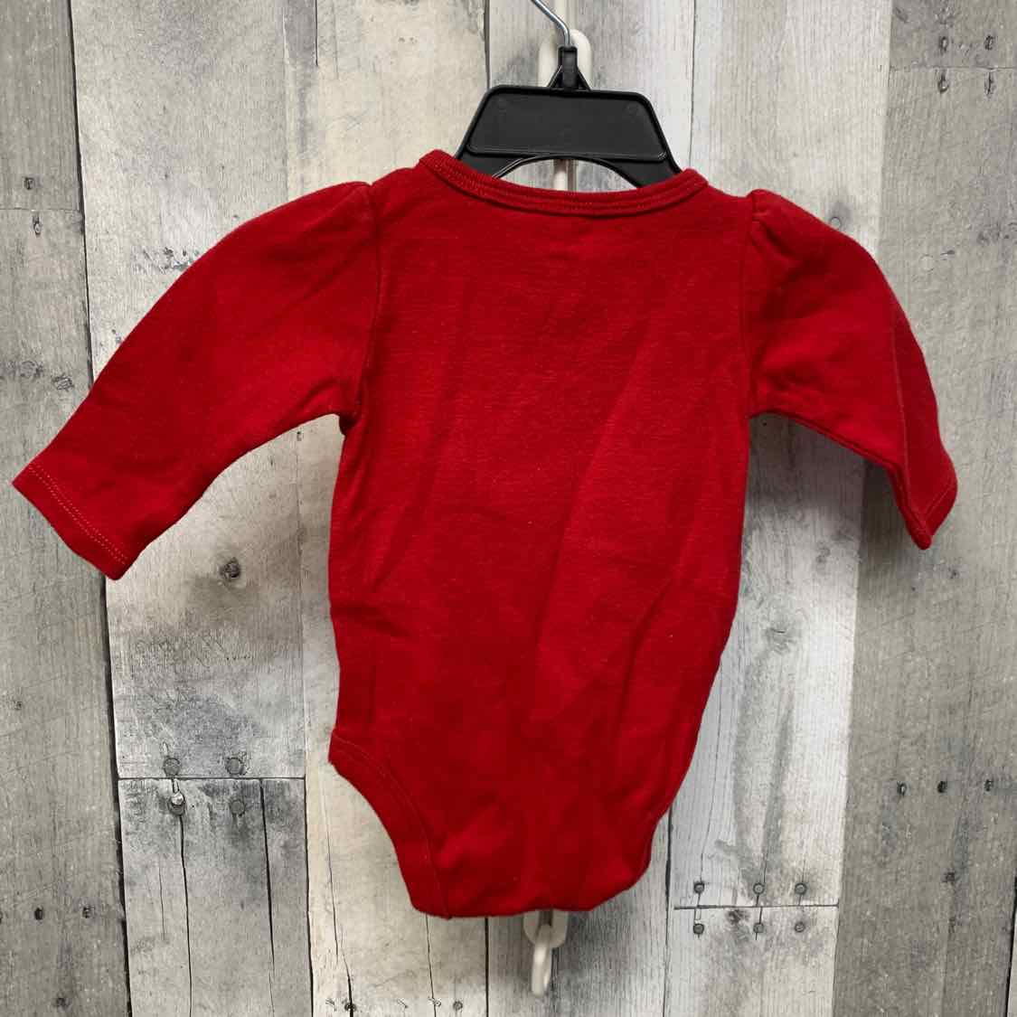 Size 3 Months Red Graphic Carter's Bodysuit