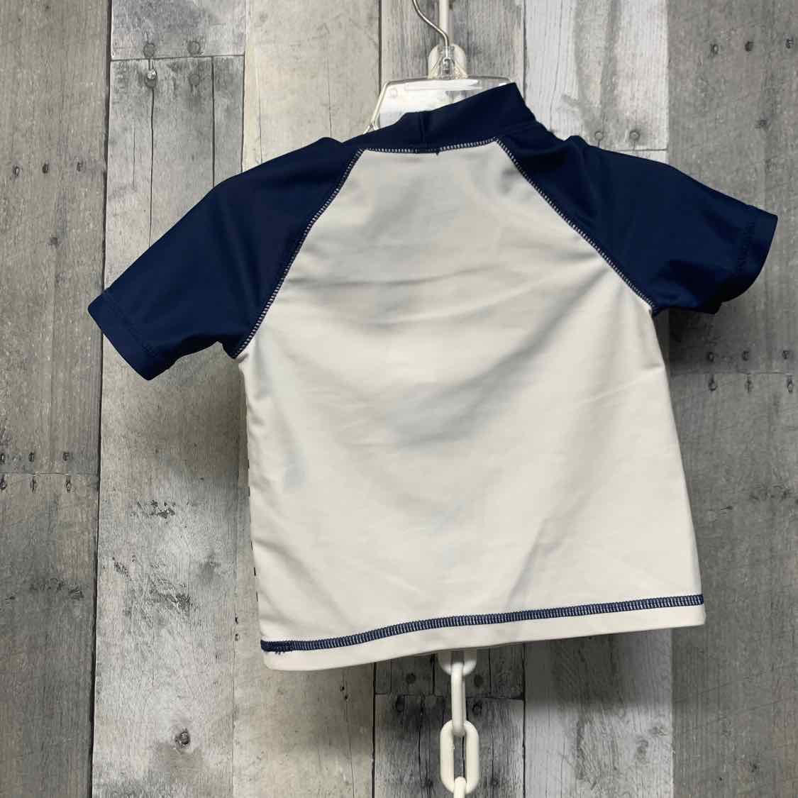 Size 12 Months Navy Graphic Carter's Swim Top