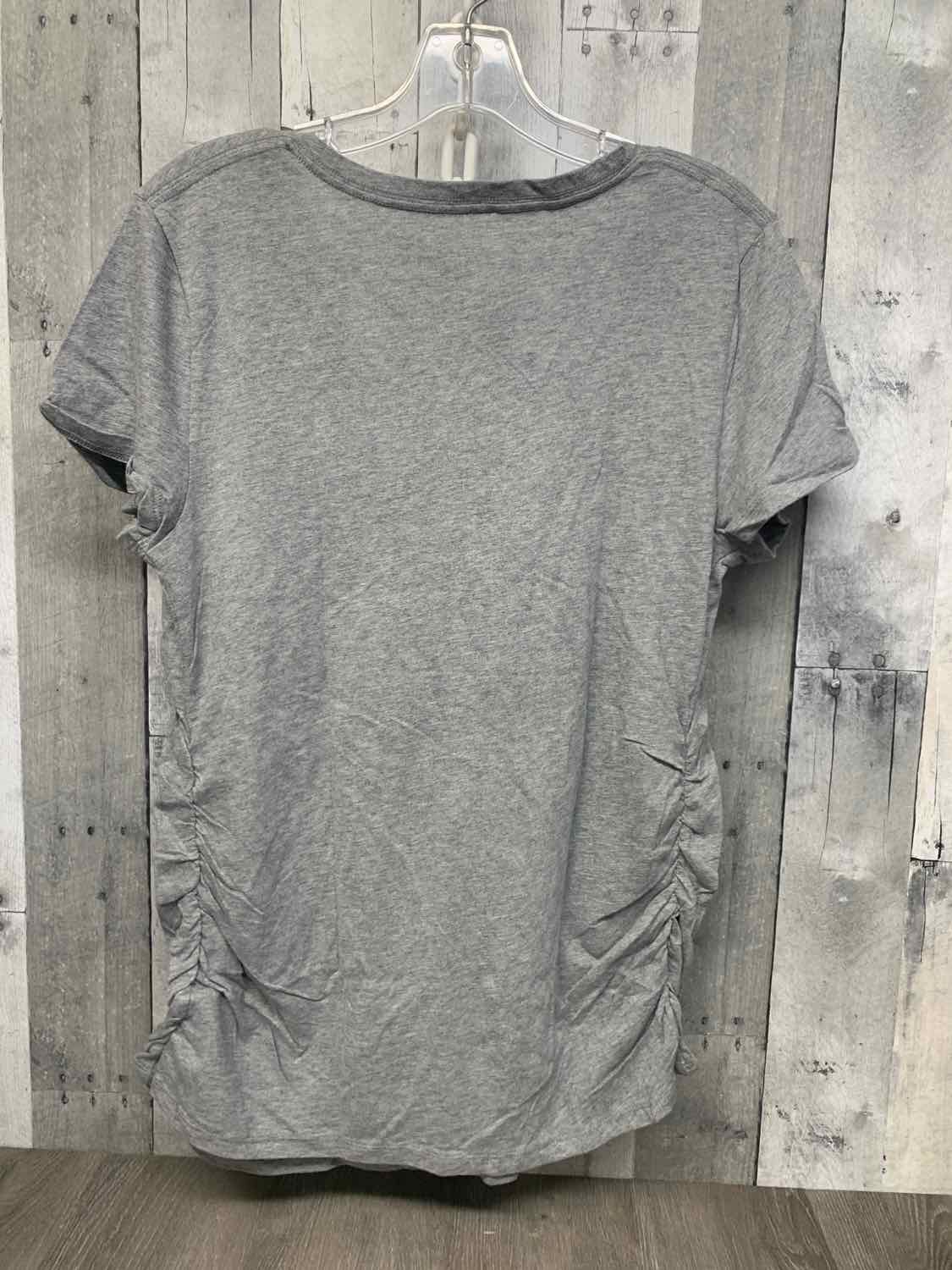 Size L Gray Isabel Maternity T Shirt
