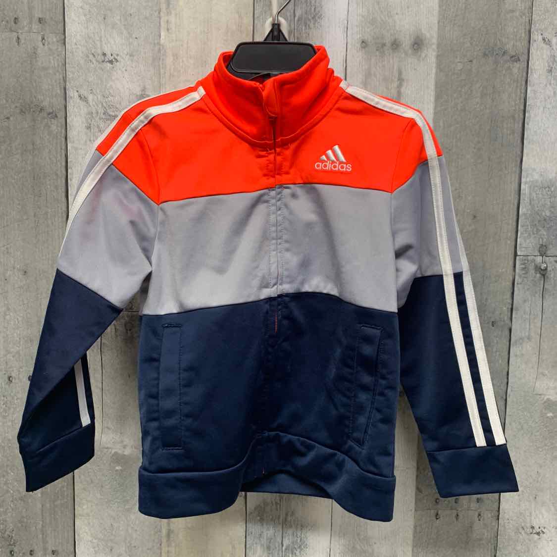 Size 3T Orange/Navy Sport Brand Light Jacket