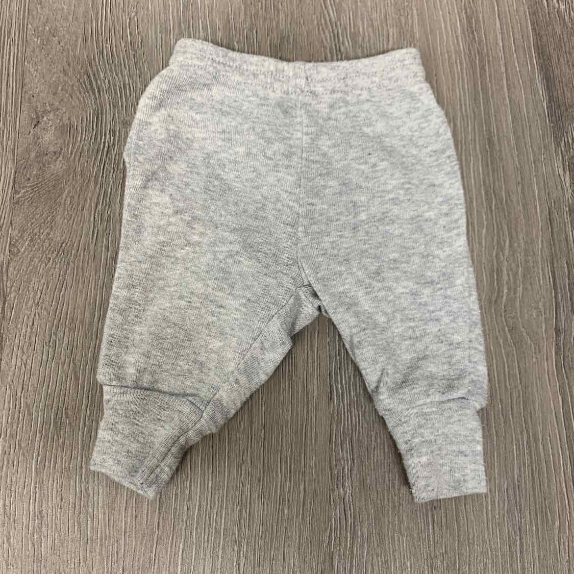 Size Preemie Gray Carter's Athletic Pants