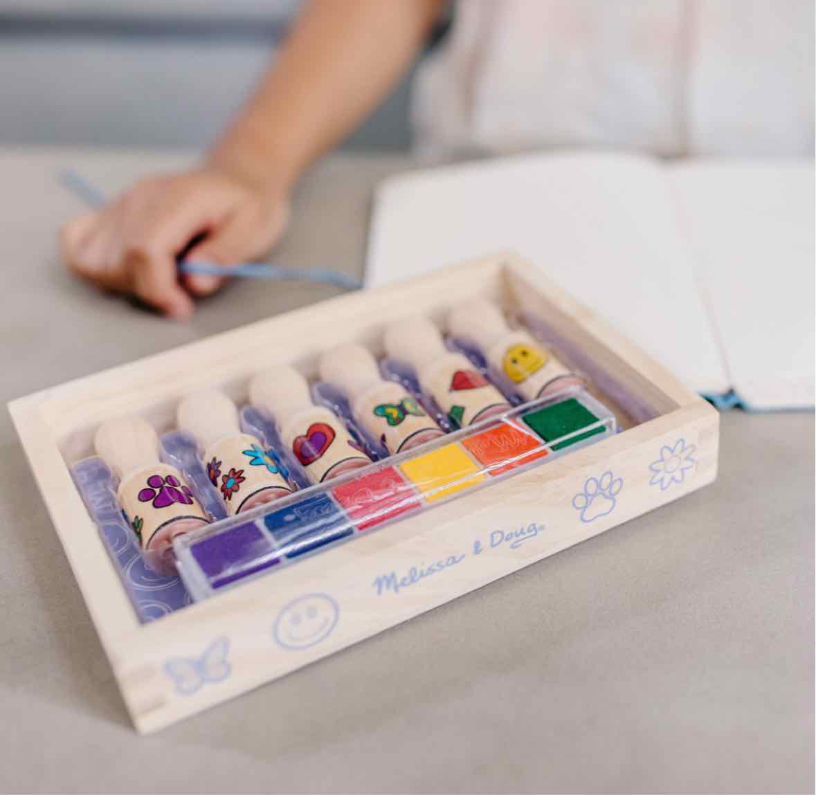 Melissa & Doug Happy Handles Stamp Set