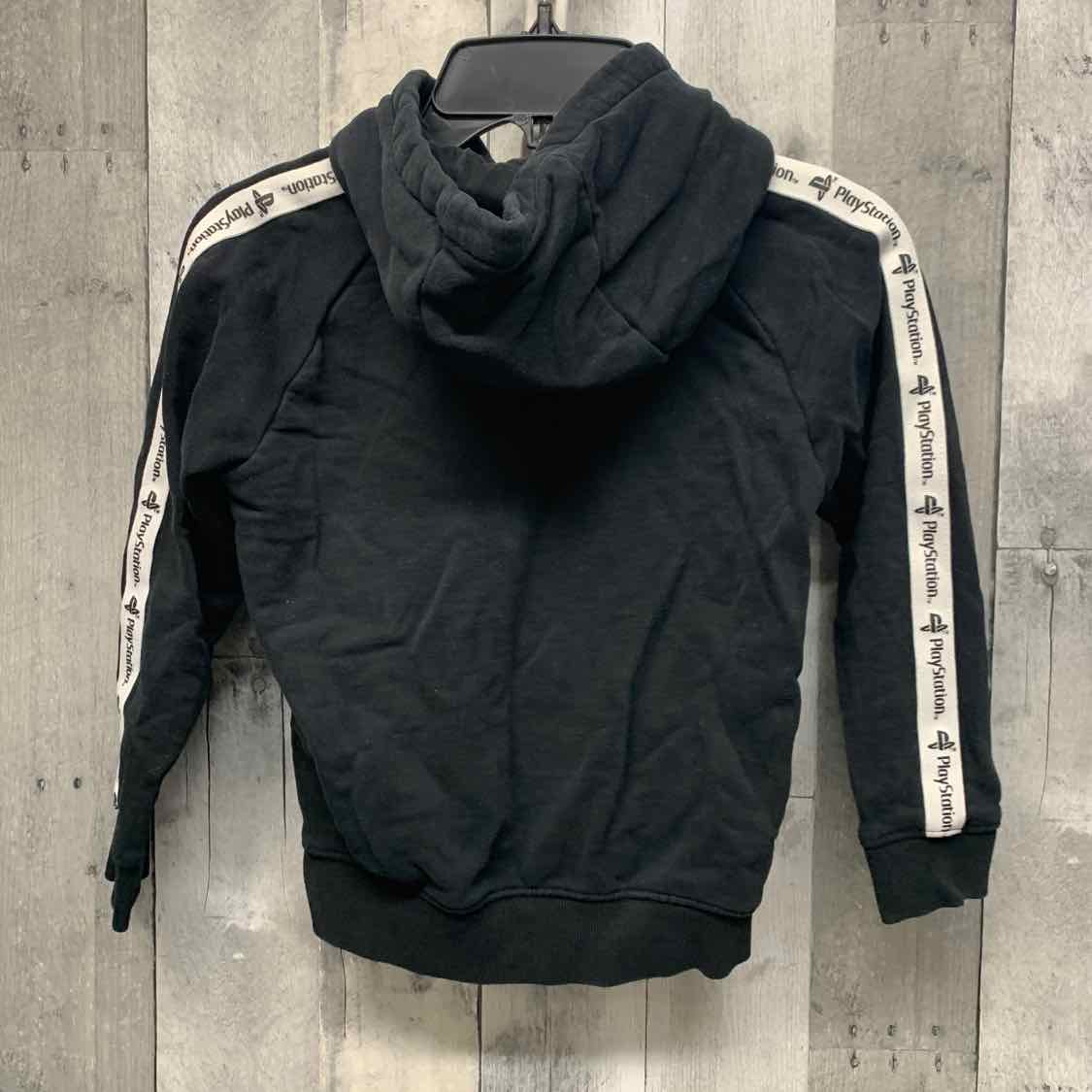 Size 7 Black Graphic B Brand Light Jacket