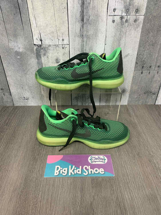 Size 4 Green/Gray Sport Brand Sneakers