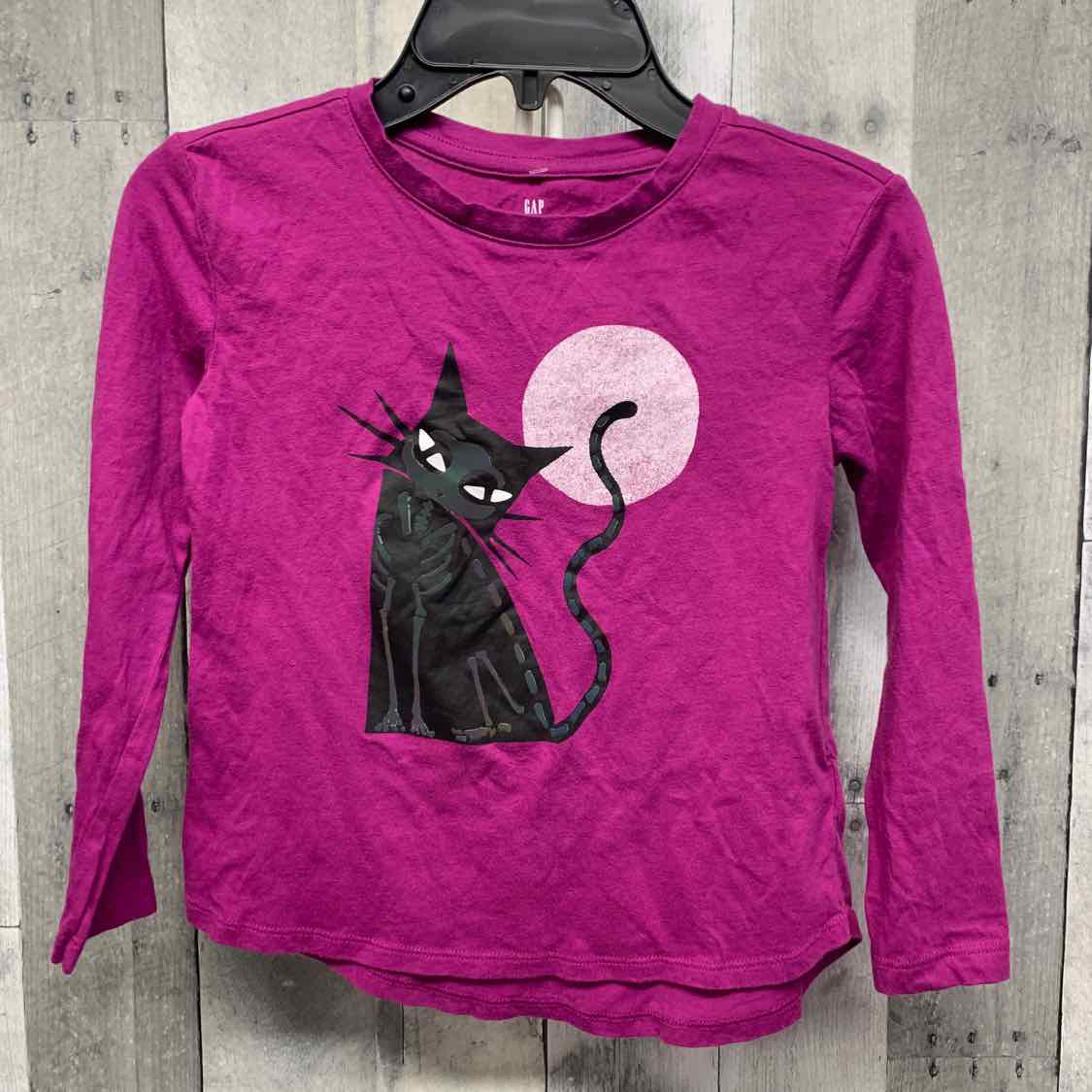 Size 6/7 Purple Graphic Gap Long Sleeve Shirt