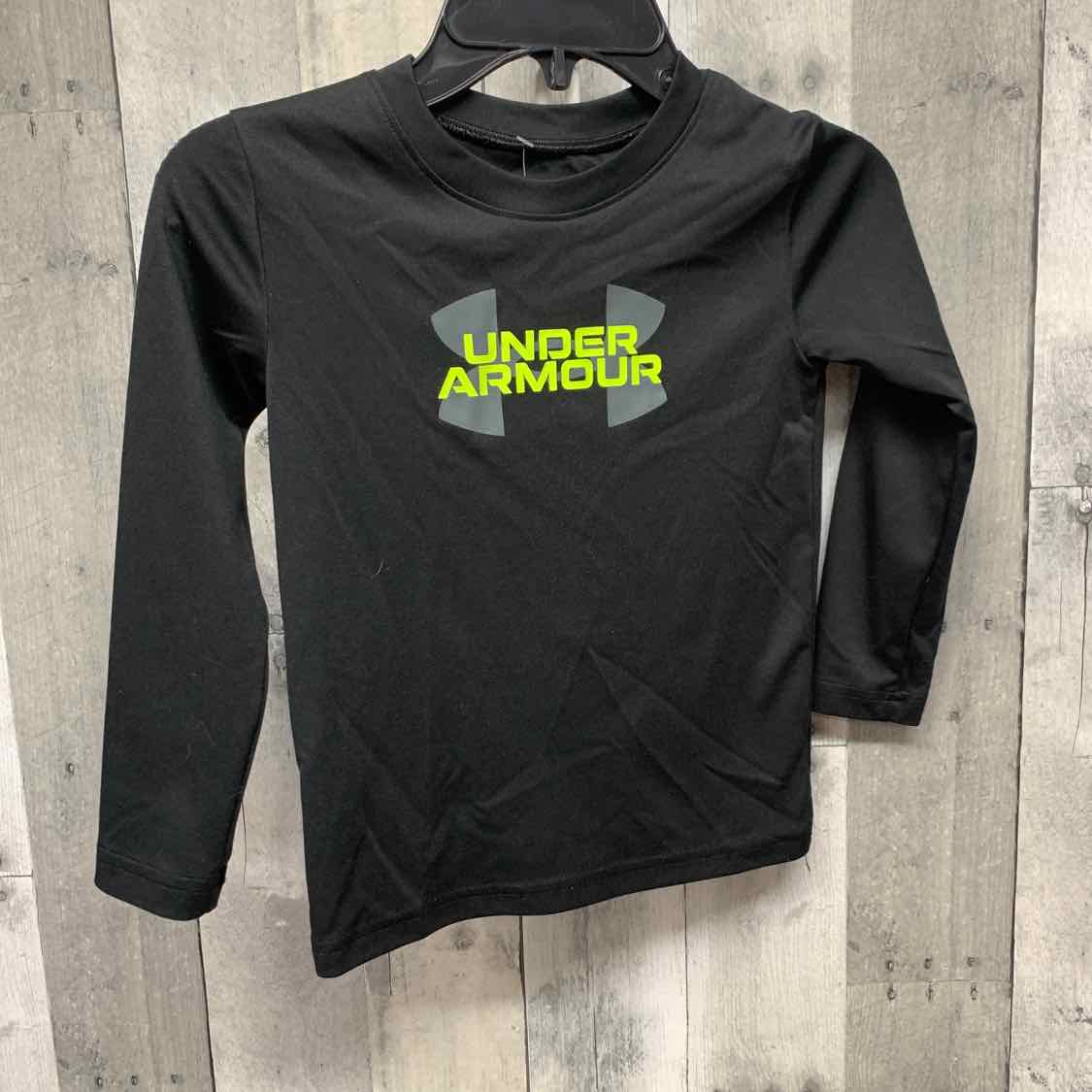 Size 4T Black Graphic Sport Brand Long Sleeve Shirt