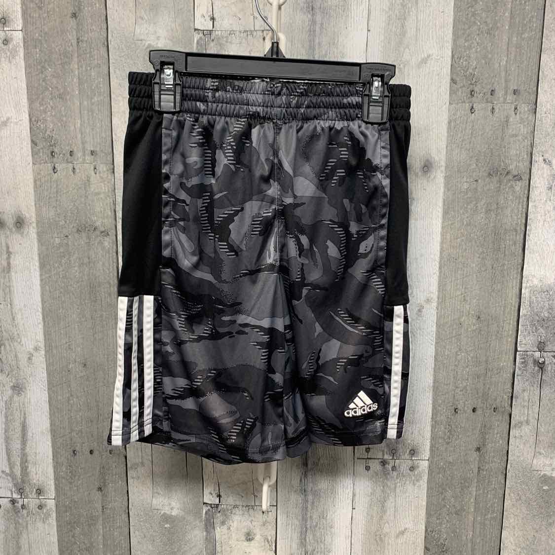 Size 10/12 Gray Print Sport Brand Shorts - Athletic