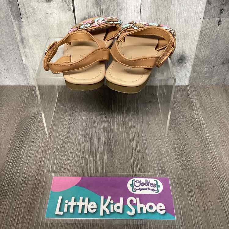 Size 8 Brown/Purple Sugar Sandals - OodlesCB