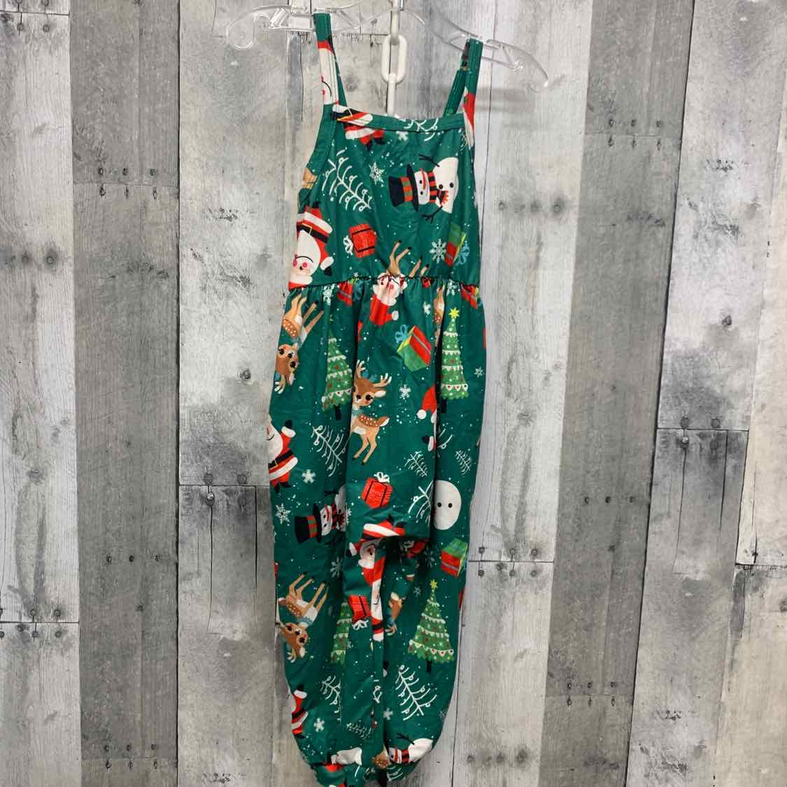 Size 2/3 Green Print B Brand Romper