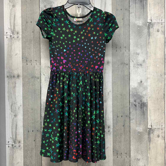 Size 7 Black/Green Dot Dot Smile Dress