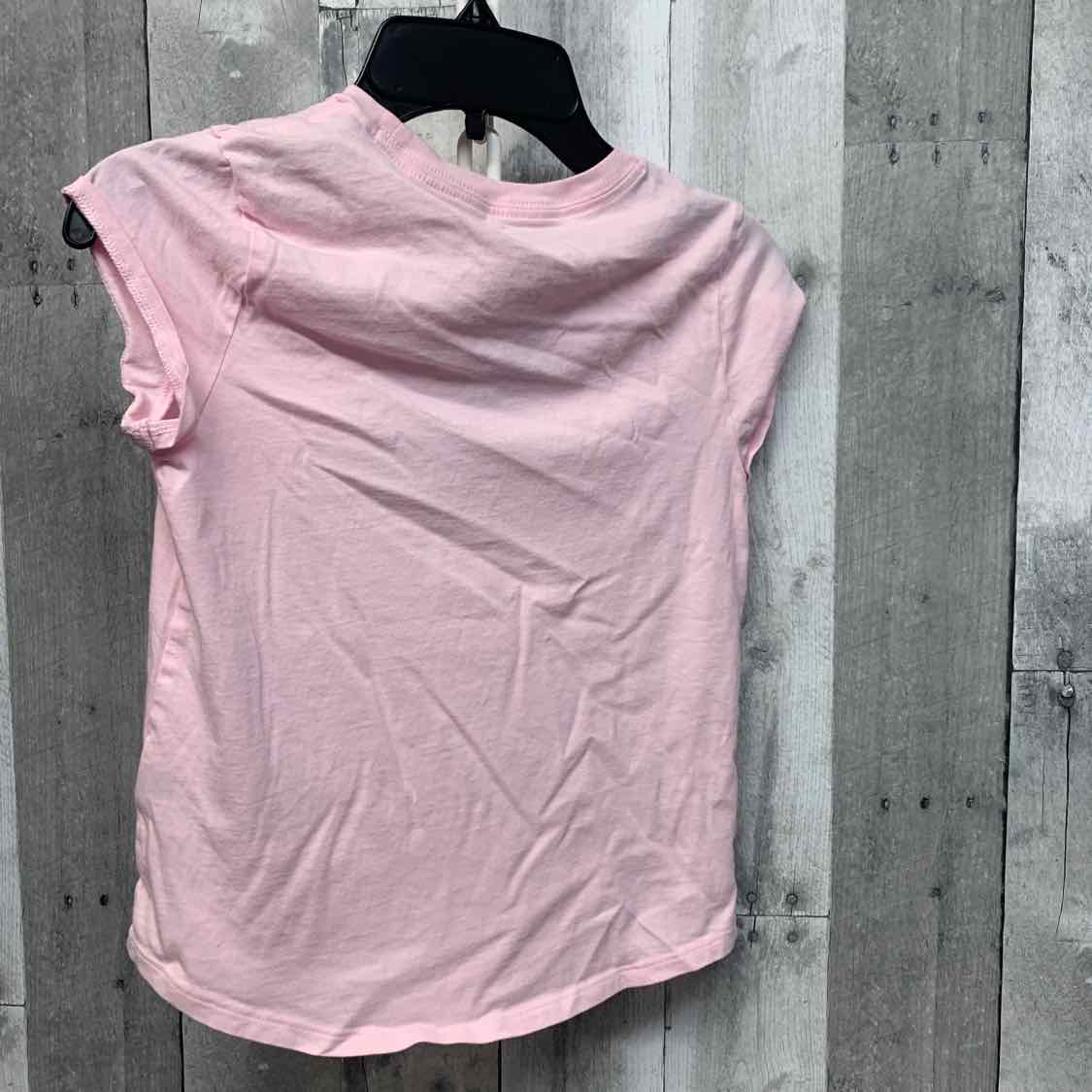 Size 7/8 Pink Graphic Sport Brand T Shirt