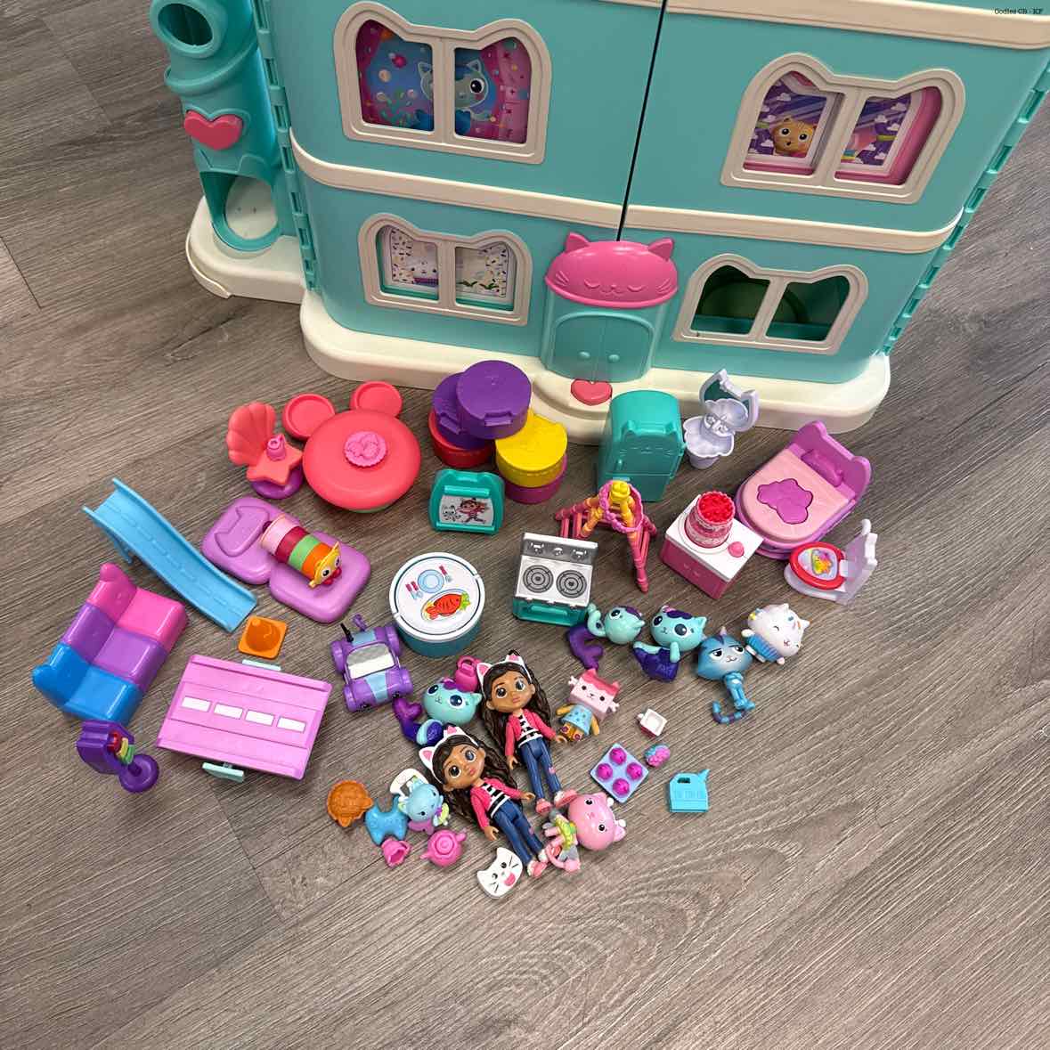 DreamWorks Teal/Pink Dollhouse