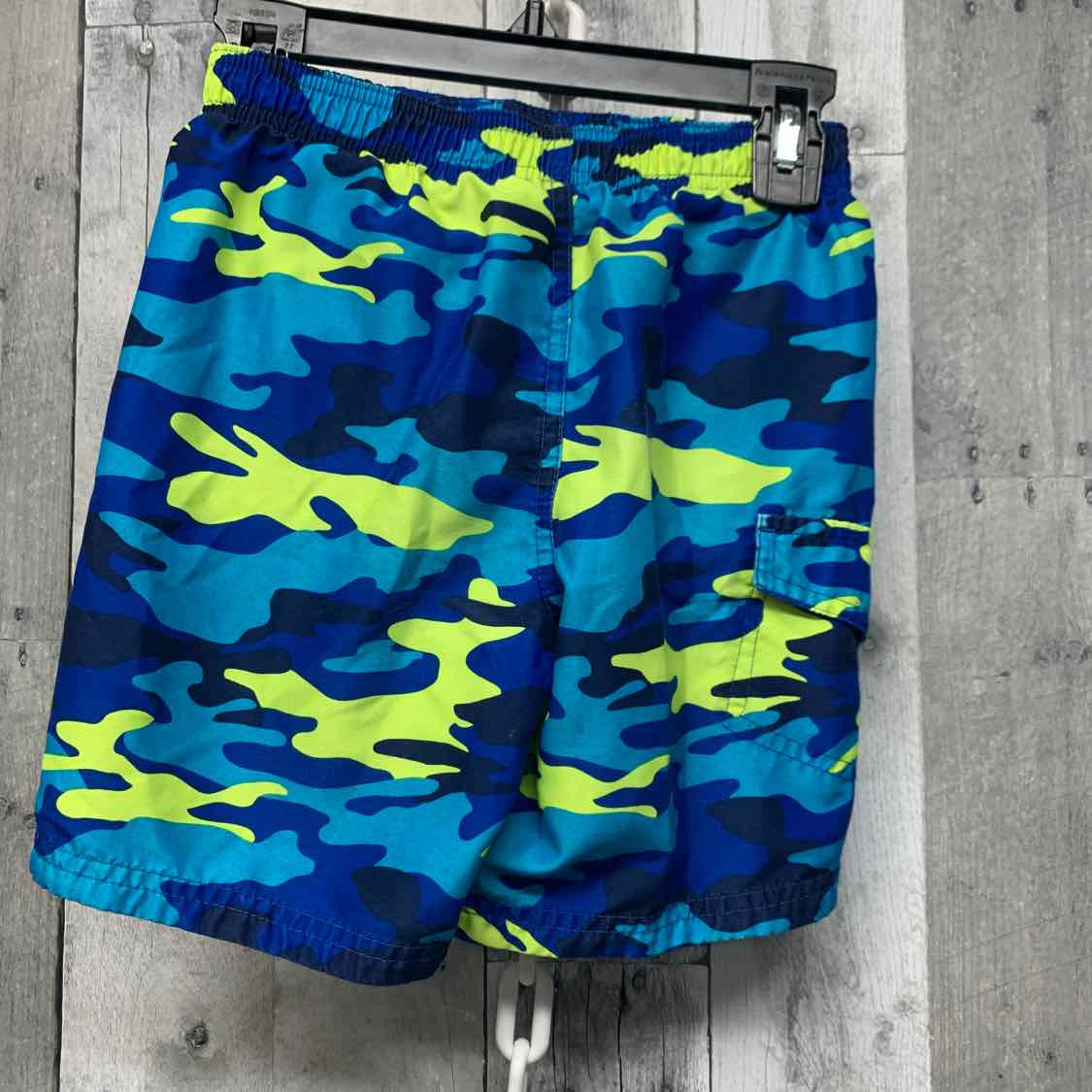 Size 4T Blue/Green OP Swim Trunks