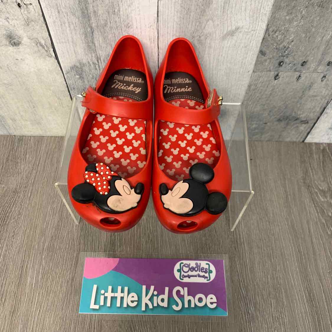 Size 10 Red Mini Melissa Dress Shoes