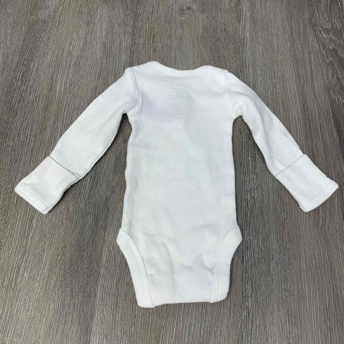 Size Preemie White Child of Mine Bodysuit
