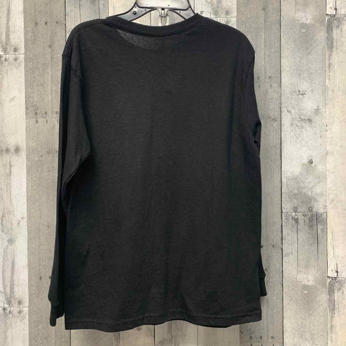 Size 14 Black Graphic Marvel Long Sleeve Shirt