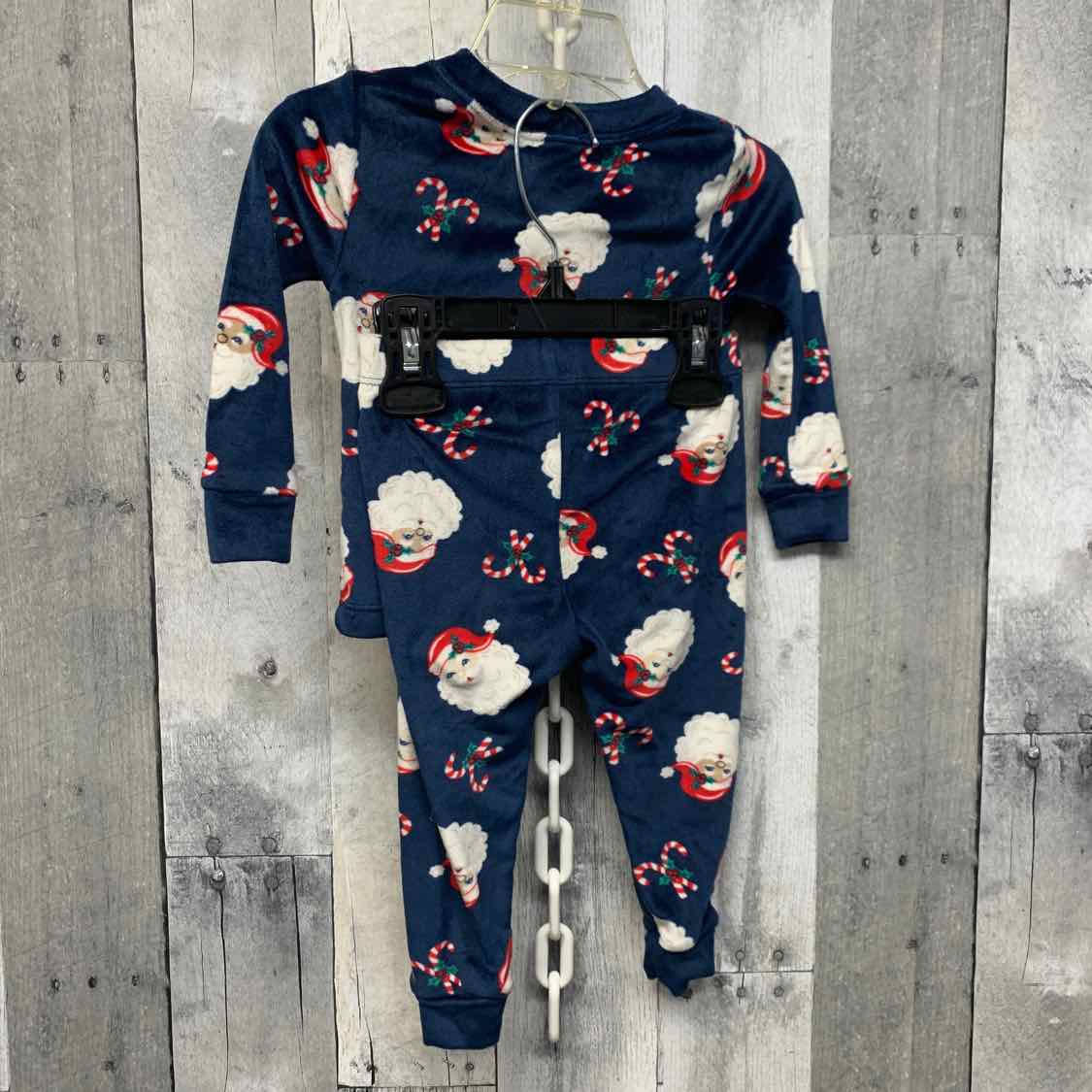 Size 12 Months Navy/Red Wonder Nation 2pc PJs