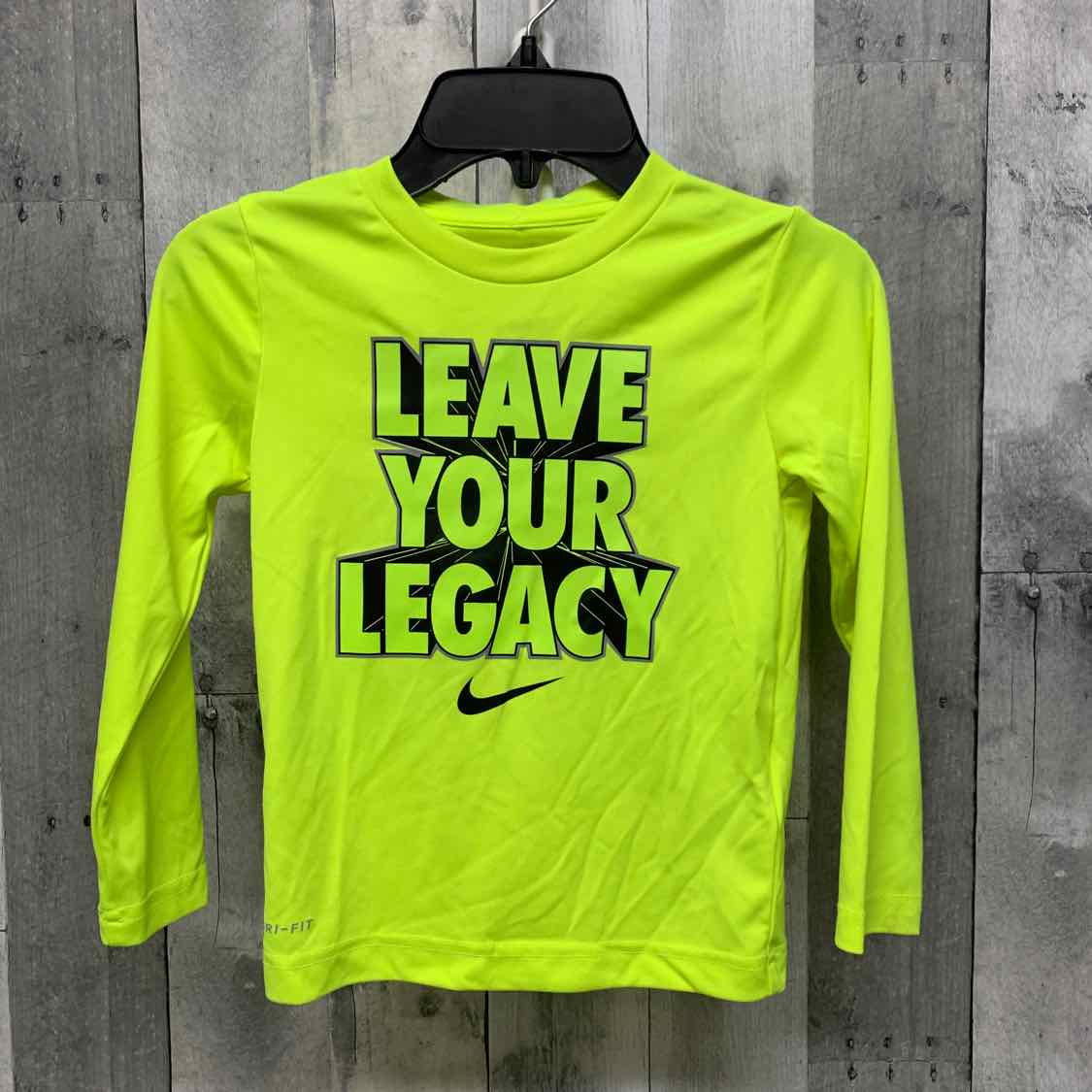 Size 4T Yellow Sport Brand Long Sleeve Shirt