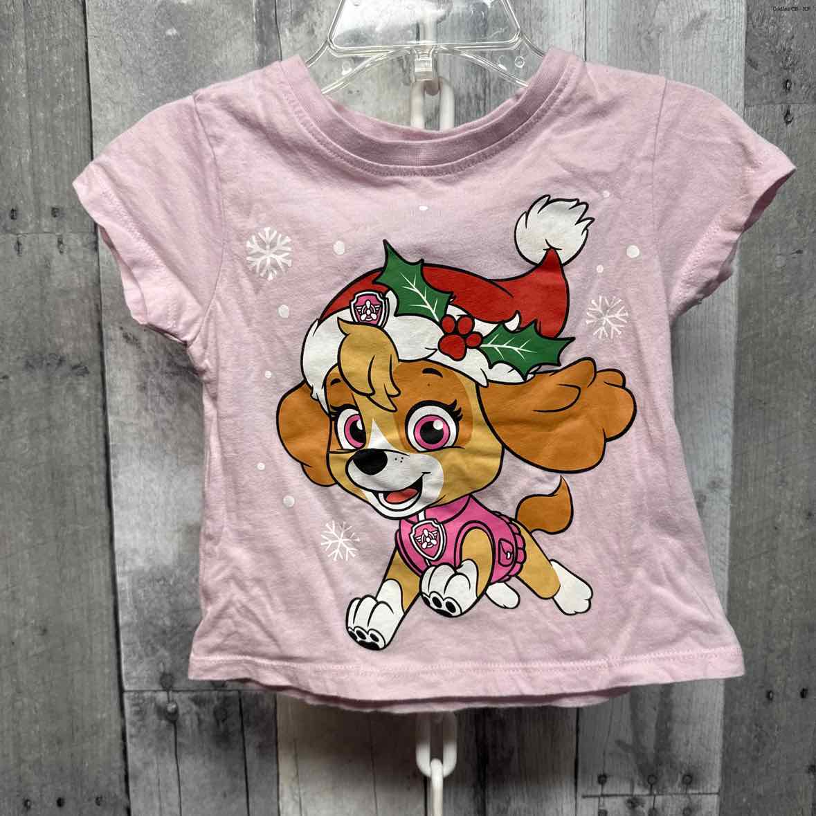Size 2T Pink Graphic Paw Patrol T Shirt