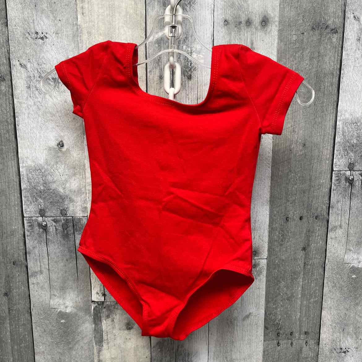 Size Small Red Mid Brand Leotard