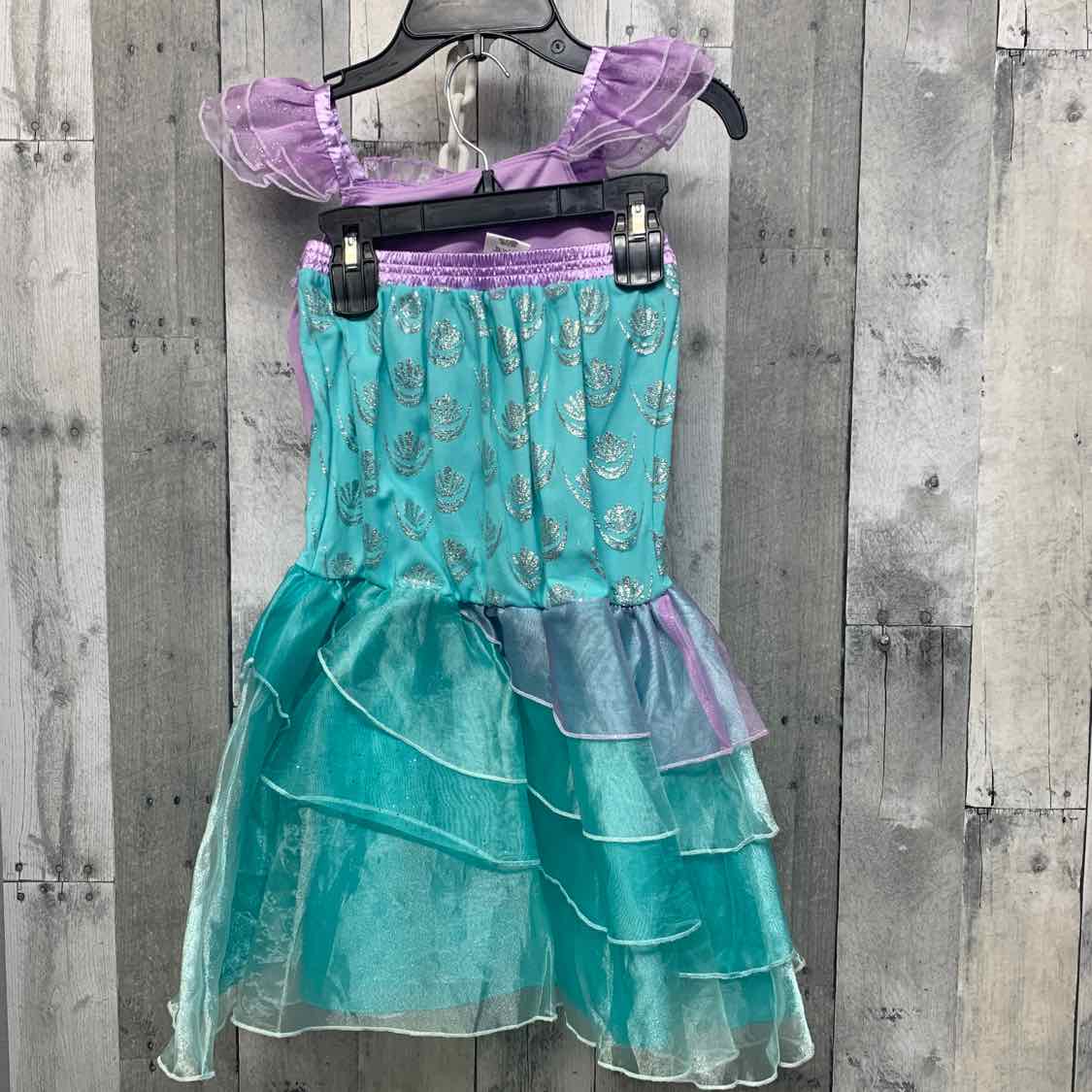 Disney Store Purple/Teal Size 5/6 Halloween Costume - Little Kid