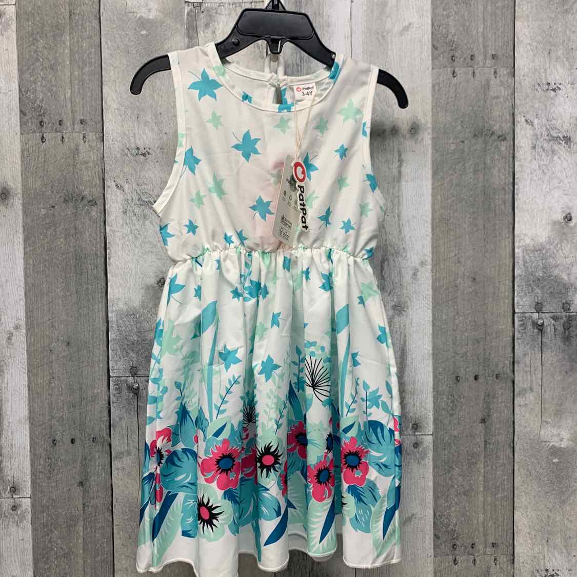 Size 3/4 White B Brand Dress - OodlesCB