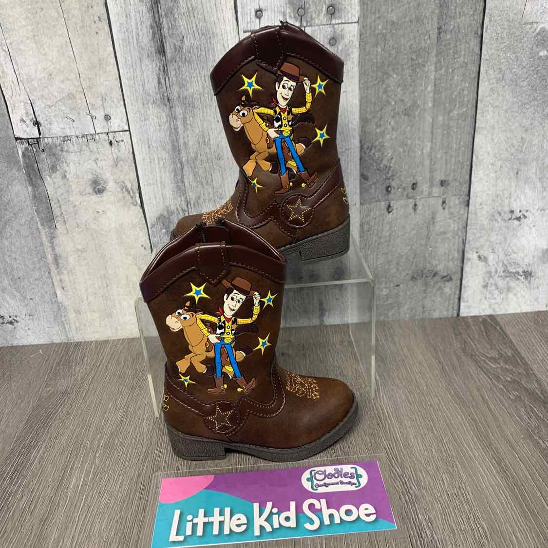 Size 5 Brown/Yellow Toy Story Boots