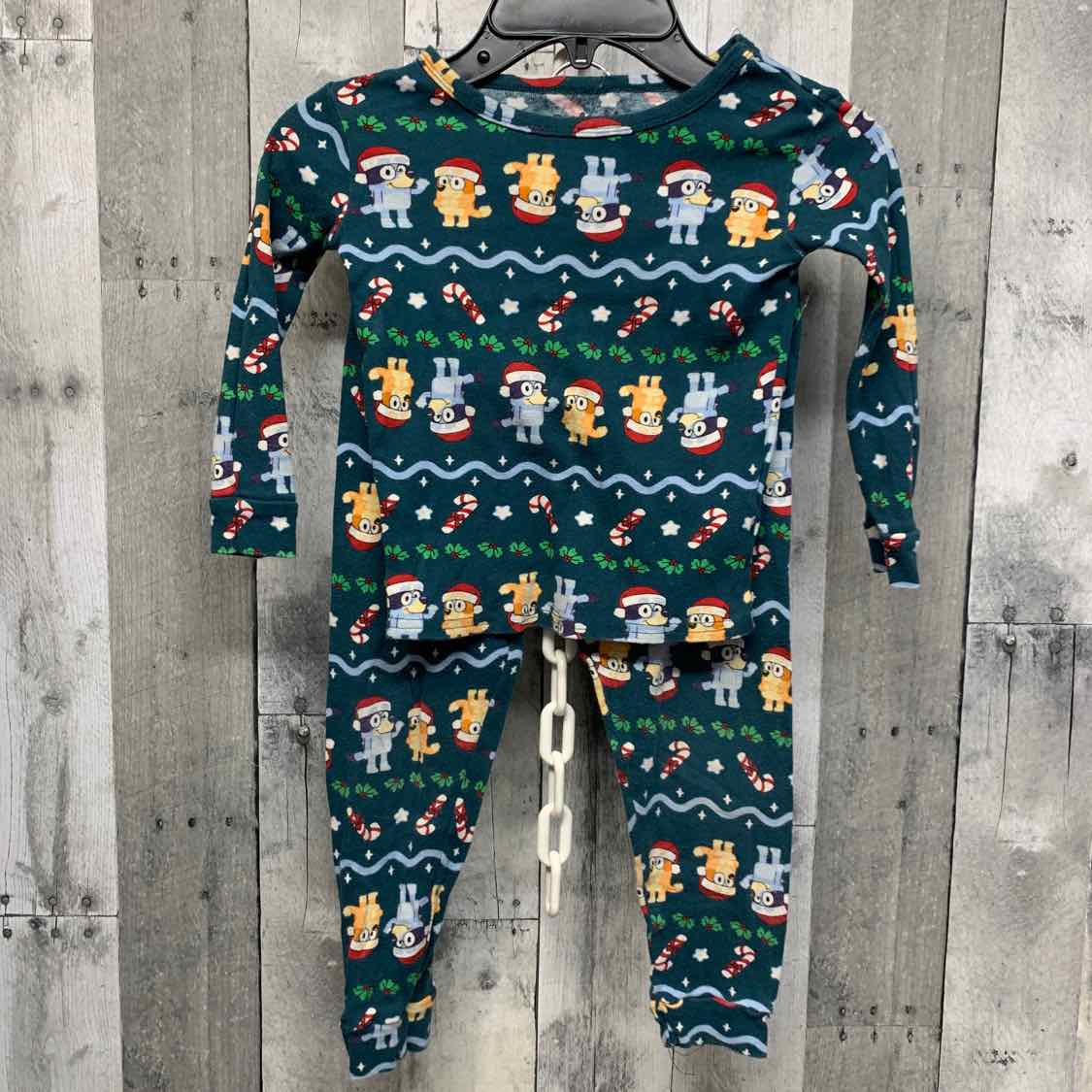 Size 5T Blue Print Disney 2pc PJs