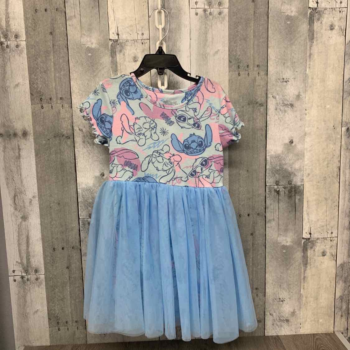 Size 6/6X Blue Print Disney Dress