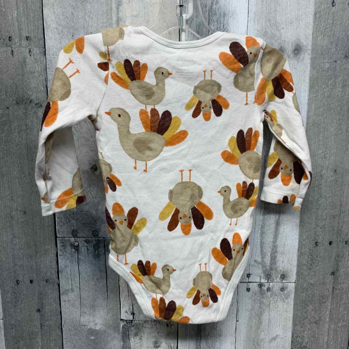 Size 18 Months Tan Print Carter's Bodysuit