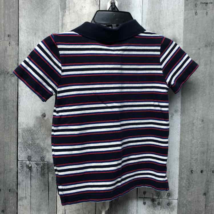 Size 12-18 Months Navy Striped Janie & Jack Polo