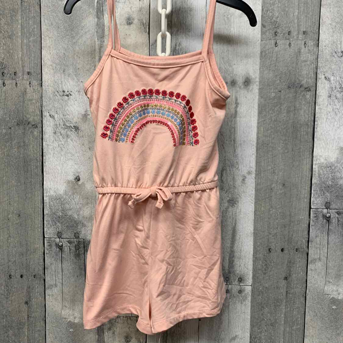 Size 5 Pink Graphic Btween Romper