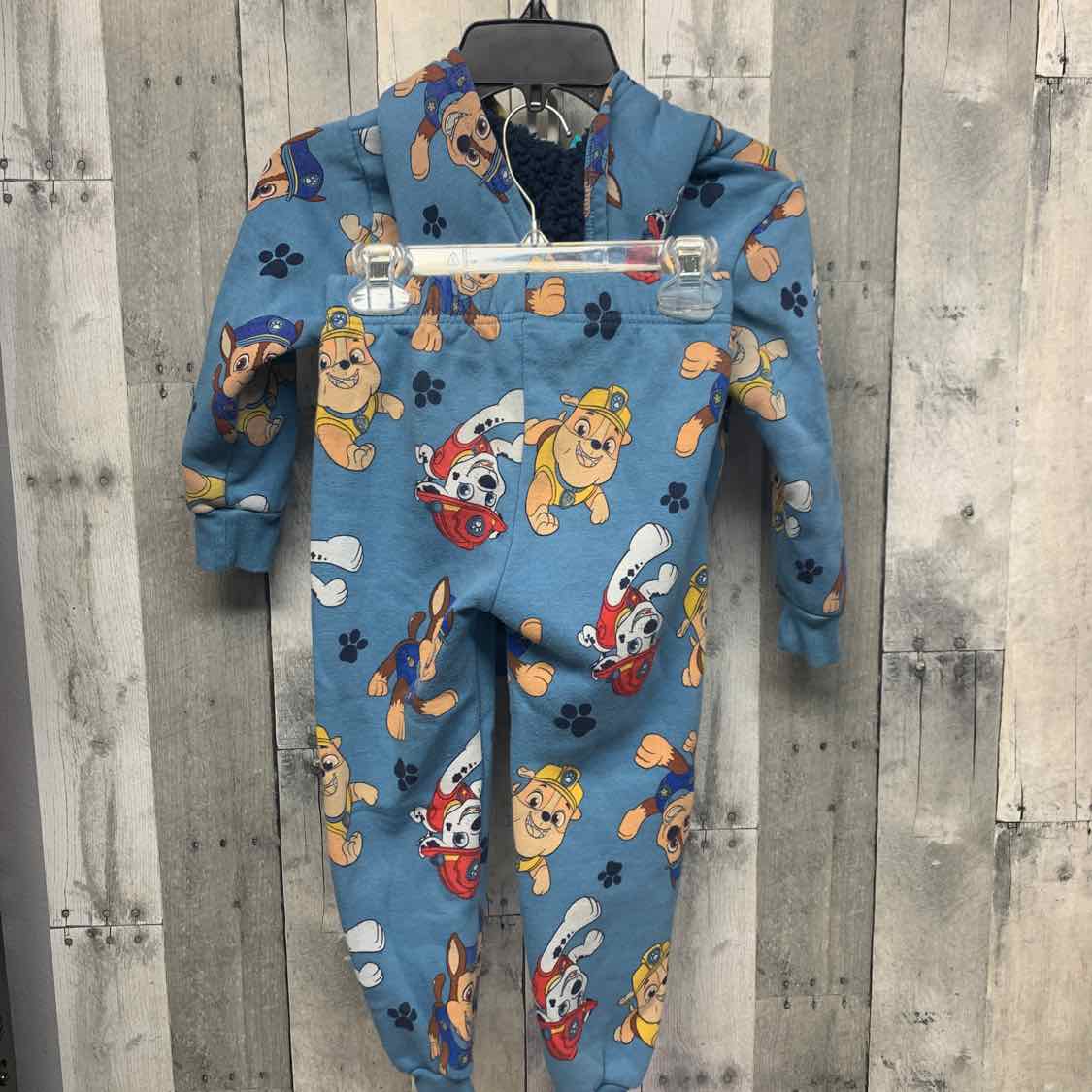 Size 5T Blue Print Paw Patrol Jacket/Pants