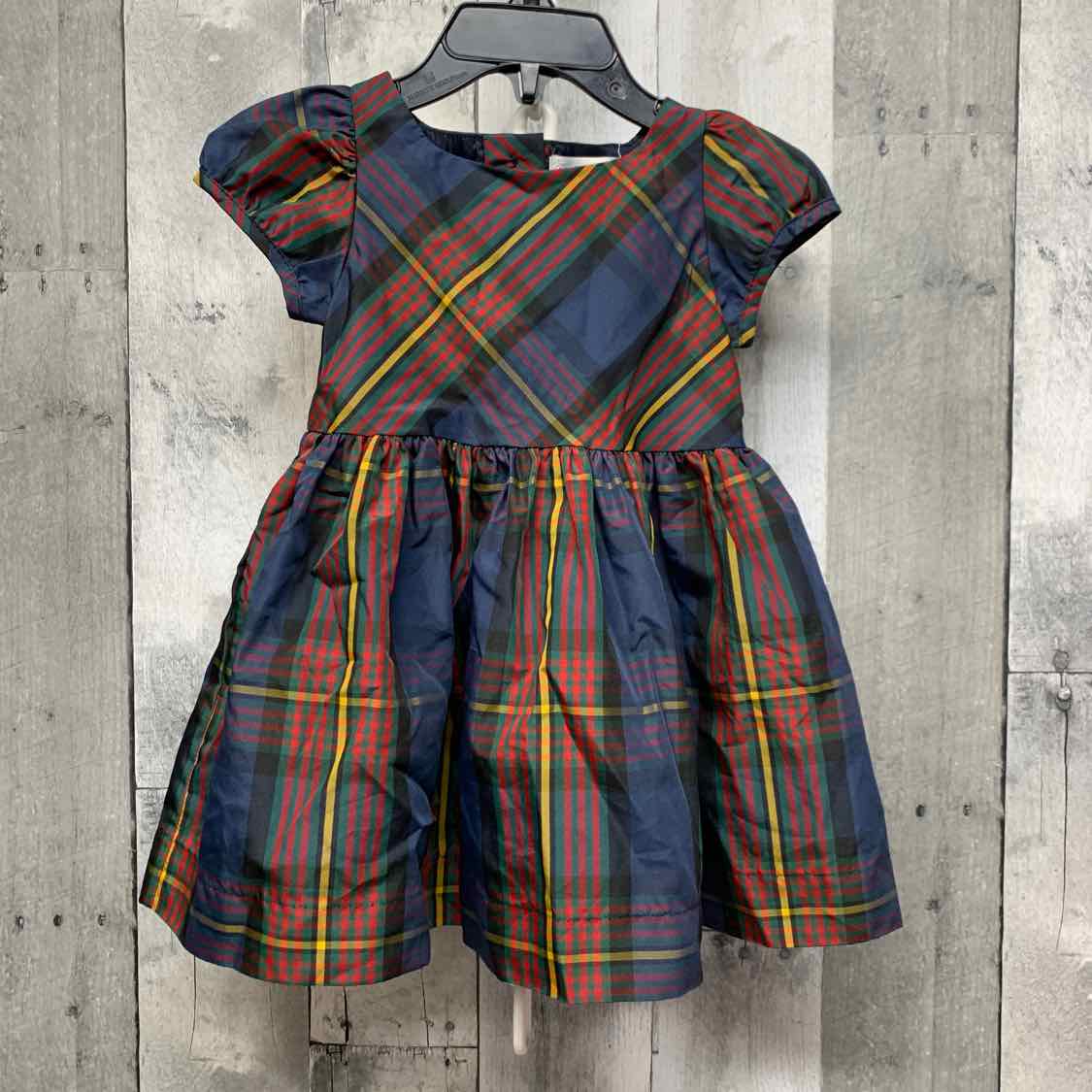 Size 9 Months Navy/Green Ralph Lauren Dress