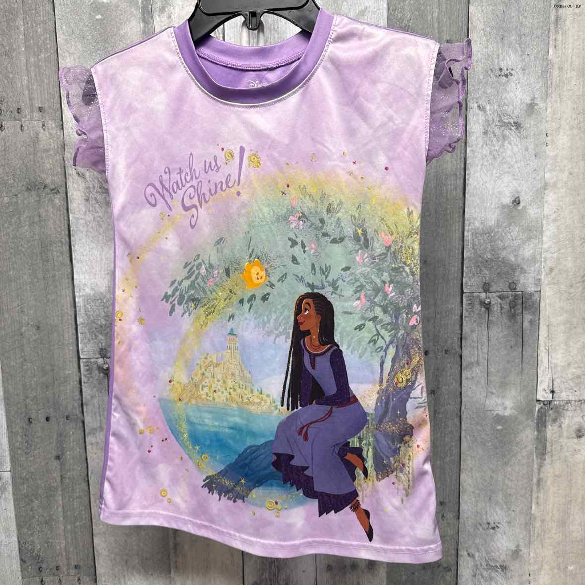 Size 4 Purple Graphic Disney Nightgown
