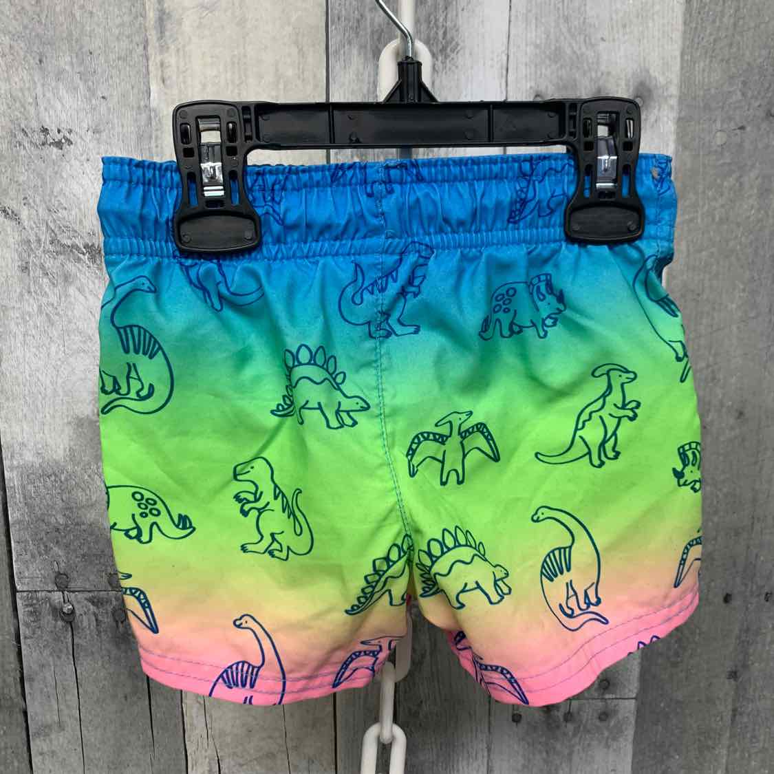 Size 18 Months Blue/Green Cat & Jack Swim Trunks