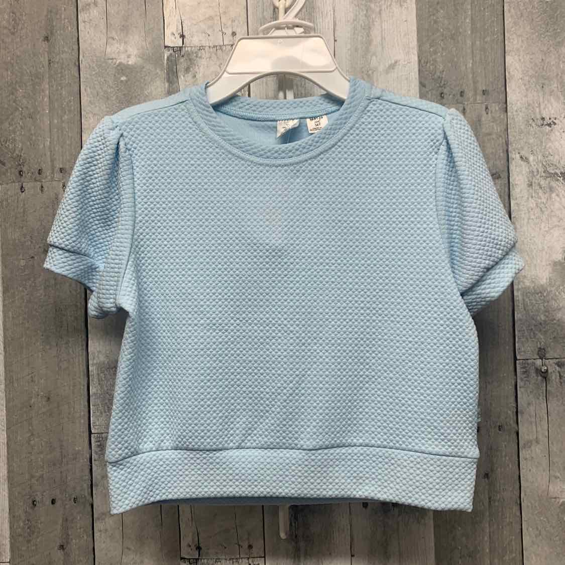 Size 8 Light Blue ZeroXposur Shirt/Shorts