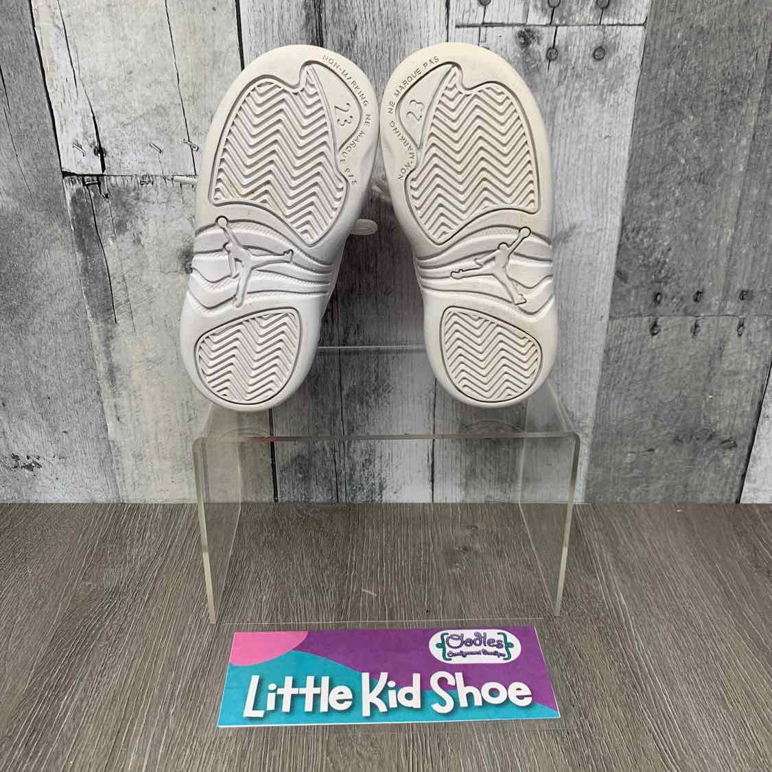 Size 8 White/Pink Sport Brand Sneakers