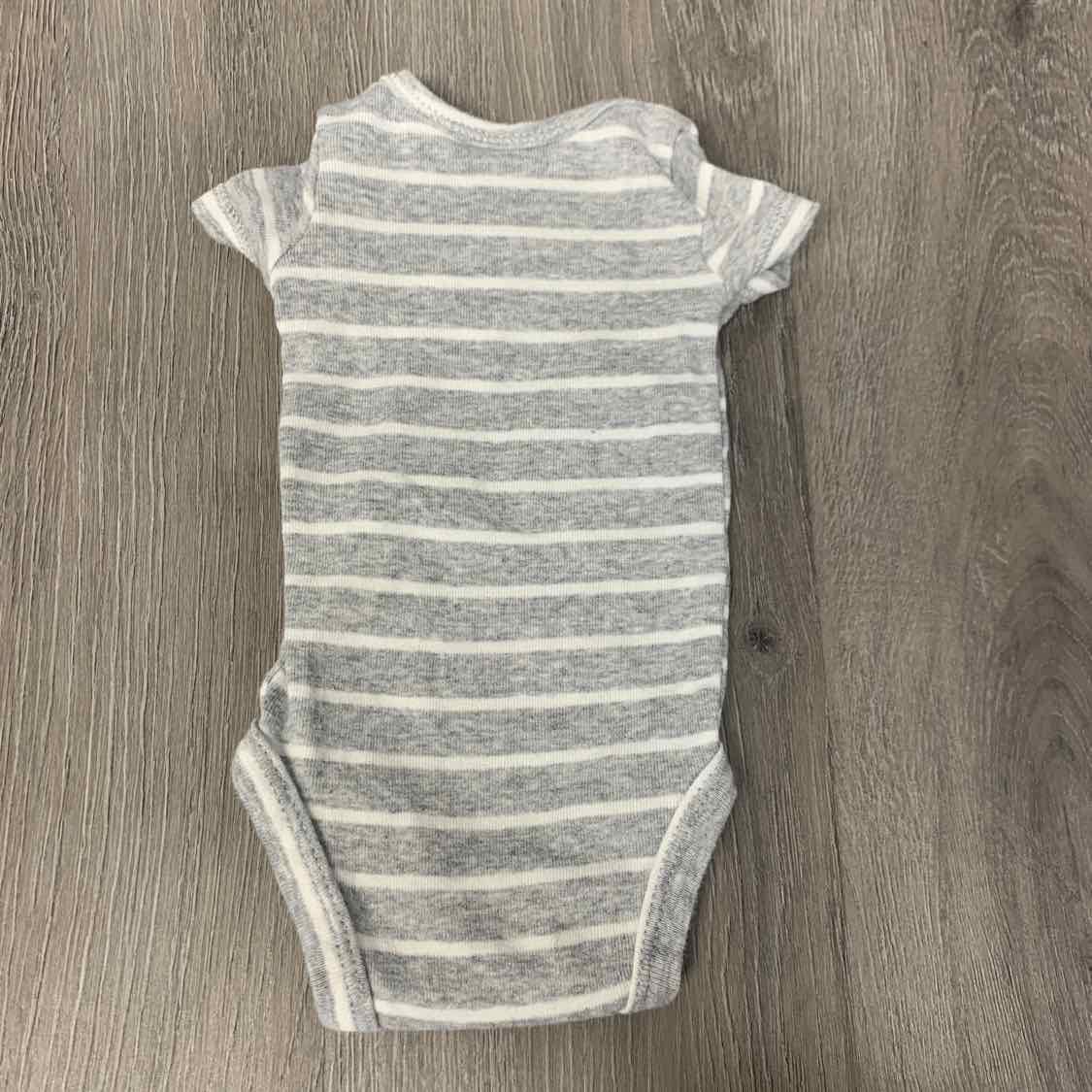 Size Preemie Gray/Navy Carter's Bodysuit - OodlesCB