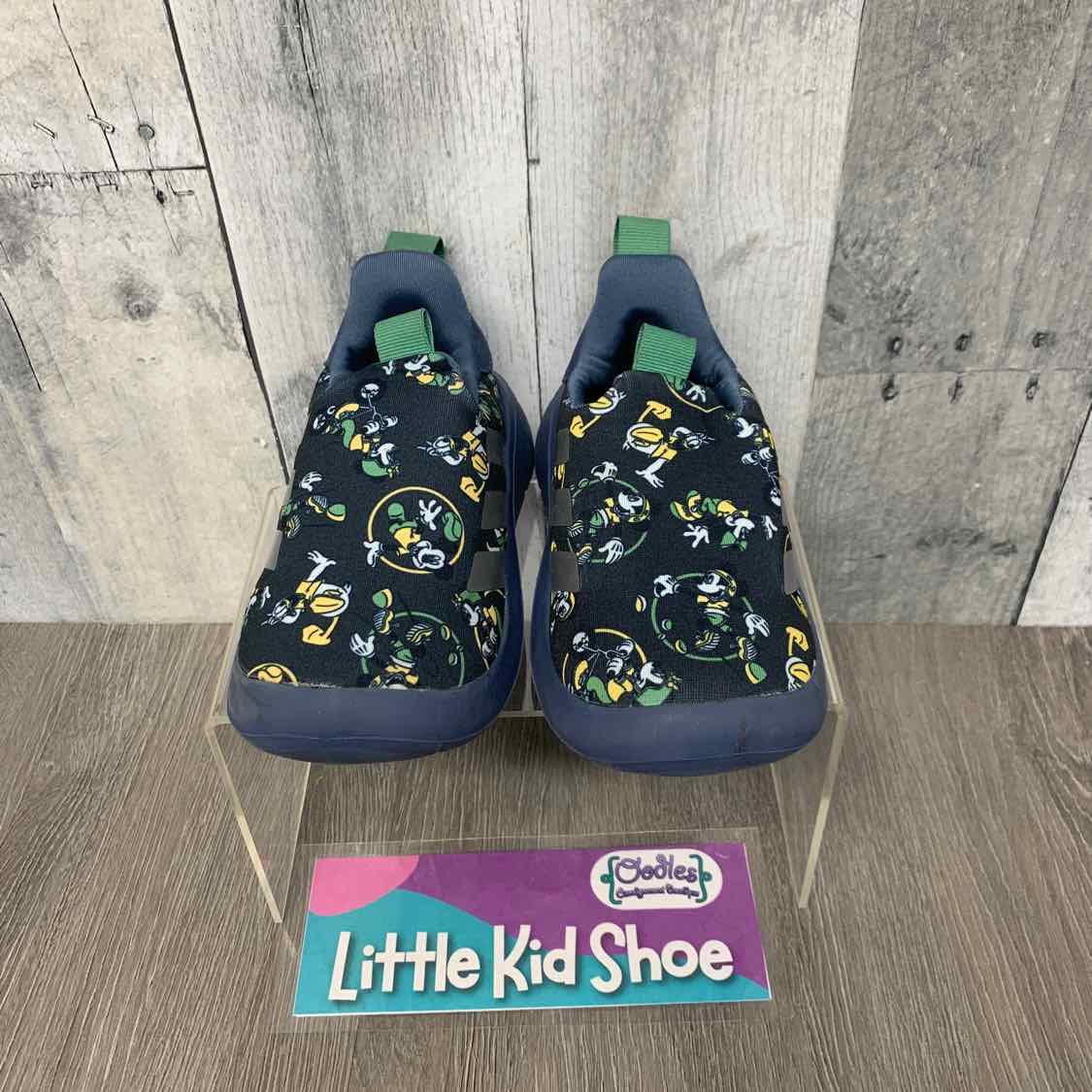 Size 7 Green/Navy Sport Brand Sneakers