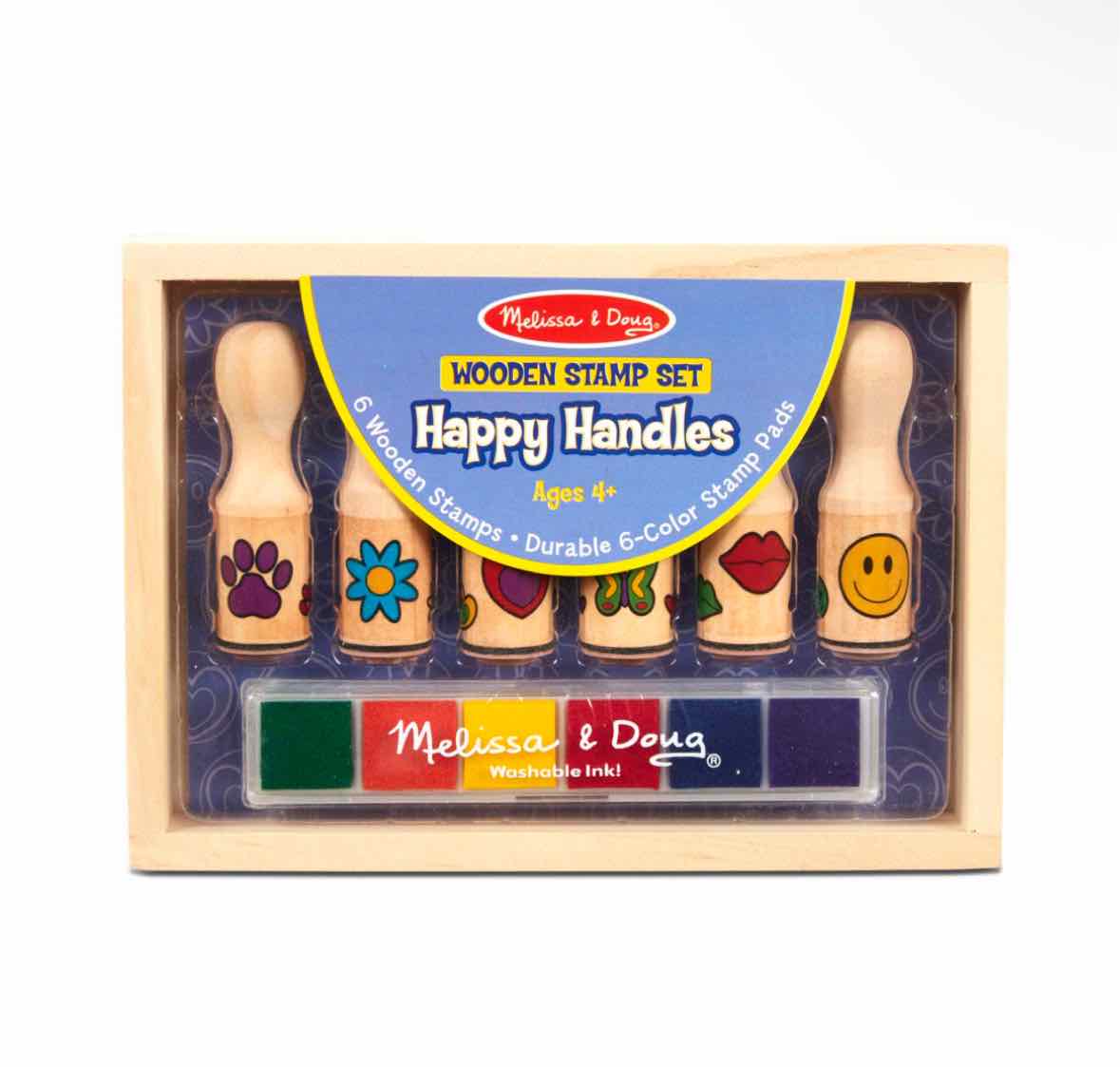 Melissa & Doug Happy Handles Stamp Set