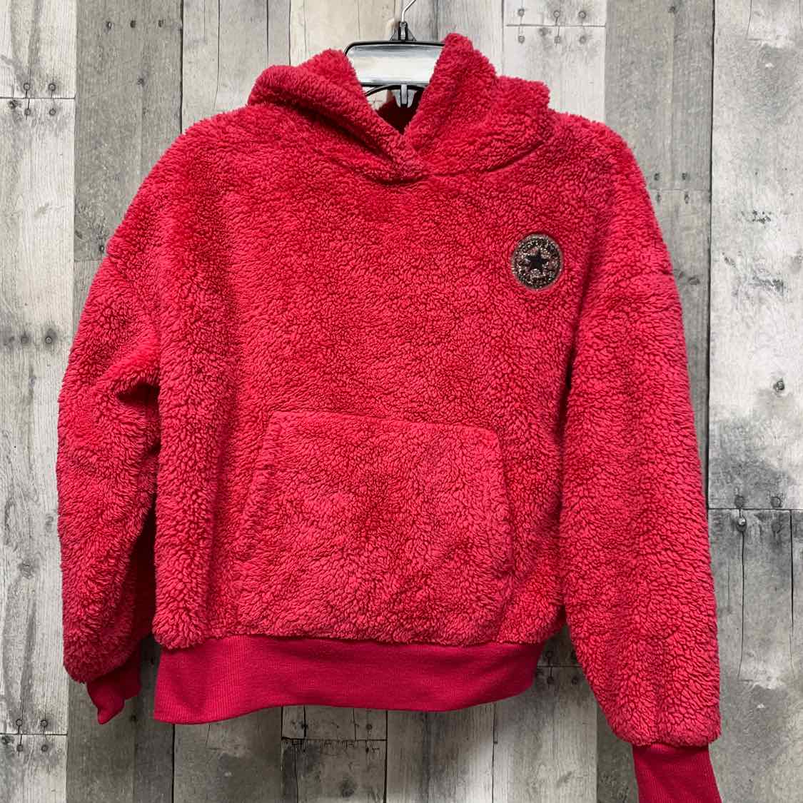 Size Medium Pink Converse Pull Over