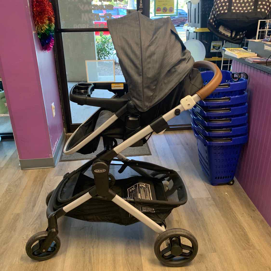 Graco Black/Gray Stroller - Single