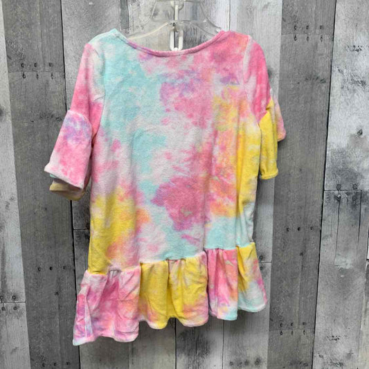 Size 4T Pink/Yellow Ralph Lauren Swim Cover Up