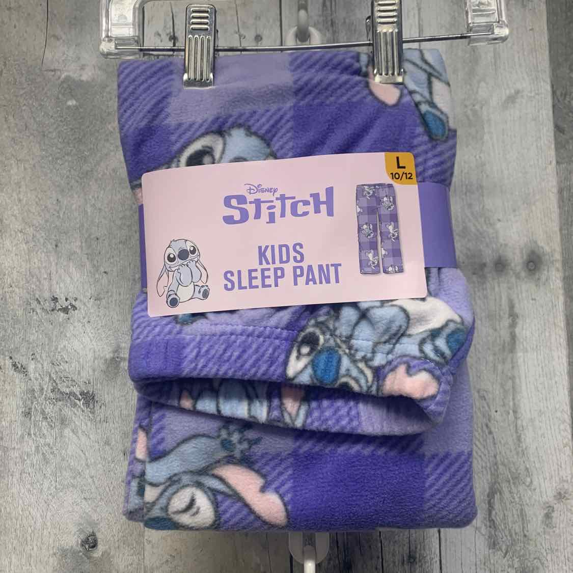 Size 10/12 Purple Print Disney PJ Bottoms